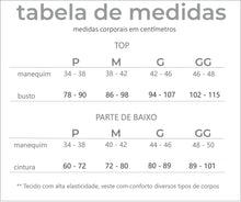 Carregar imagem no visualizador da galeria, Biquíni Fiji Azul Cobalto UV 50+ - panou.br
