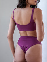 Carregar imagem no visualizador da galeria, Biquíni Fiji Roxo Marsala UV 50+ - panou.br