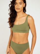 Carregar imagem no visualizador da galeria, Biquíni Fiji Verde Alcaparra UV 50+ - panou.br