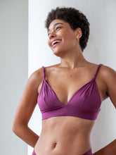 Carregar imagem no visualizador da galeria, Biquíni Santorini Roxo Marsala UV50+ - panou.br