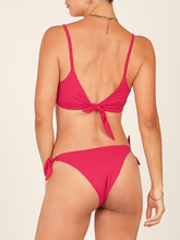 Carregar imagem no visualizador da galeria, Top Biquini Menorca Rosa Cereja UV 50+