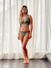 Carregar imagem no visualizador da galeria, Biquíni Santorini Verde Alcaparra UV50+