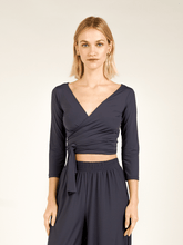 Carregar imagem no visualizador da galeria, Blusa Cachecouer Moscou UV 50+ Azul Marinho - panou.br