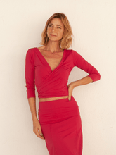 Carregar imagem no visualizador da galeria, Blusa Cachecouer Moscou UV 50+ Rosa Cereja - panou.br