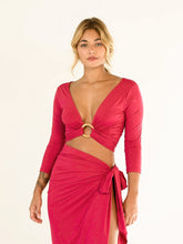 Carregar imagem no visualizador da galeria, Blusa Cachecouer Moscou UV 50+ Rosa Cereja