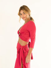 Carregar imagem no visualizador da galeria, Blusa Cachecouer Moscou UV 50+ Rosa Cereja