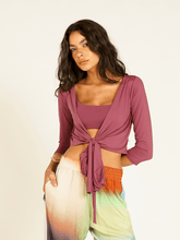 Carregar imagem no visualizador da galeria, Blusa Cachecouer Moscou UV 50+ Roxo Marsala - panou.br