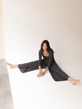 Carregar imagem no visualizador da galeria, Blusa Cachequer Moscou UV +50 Cinza Chumbo - panou.br