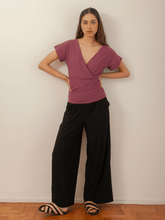 Carregar imagem no visualizador da galeria, Blusa Valência Roxo Marsala UV 50+ - panou.br