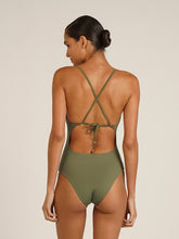 Carregar imagem no visualizador da galeria, Body Coruripe Verde Alcaparra UV 50+ - panou.br