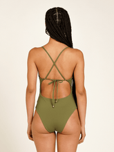 Carregar imagem no visualizador da galeria, Body Coruripe Verde Alcaparra UV 50+ - panou.br