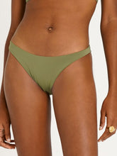 Carregar imagem no visualizador da galeria, Parte de Baixo Biquíni Canárias Verde Alcaparra UV50+