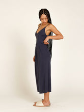 Carregar imagem no visualizador da galeria, Calça Pantacourt St Tropez Azul Marinho UV +50 - panou.br