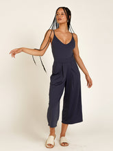 Carregar imagem no visualizador da galeria, Calça Pantacourt St Tropez Azul Marinho UV +50 - panou.br