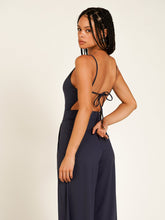 Carregar imagem no visualizador da galeria, Calça Pantacourt St Tropez Azul Marinho UV +50 - panou.br