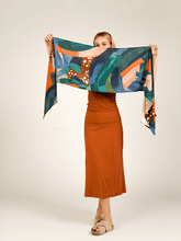 Carregar imagem no visualizador da galeria, Echarpe Aberta Alvorada - panou.br