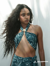 Carregar imagem no visualizador da galeria, Echarpe Aberta Oceano Vivo - panou.br