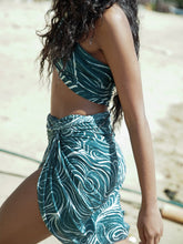 Carregar imagem no visualizador da galeria, Echarpe Aberta Oceano Vivo - panou.br