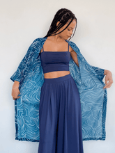Carregar imagem no visualizador da galeria, Kimono Bora Bora Oceano Vivo - panou.br