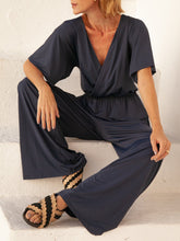 Carregar imagem no visualizador da galeria, Macacão Phuket Azul Marinho UV +50 - panou.br