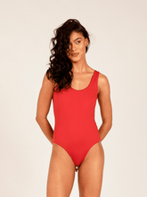 Carregar imagem no visualizador da galeria, Maiô Noronha Vermelho UV 50+ - panou.br