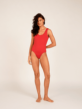 Carregar imagem no visualizador da galeria, Maiô Noronha Vermelho UV 50+ - panou.br