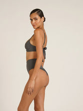 Carregar imagem no visualizador da galeria, Parte de Baixo Biquíni Búzios Cinza Chumbo UV 50+ - panou.br