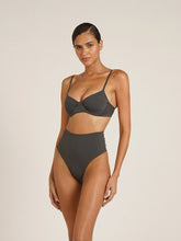 Carregar imagem no visualizador da galeria, Parte de Baixo Biquíni Búzios Cinza Chumbo UV 50+ - panou.br