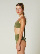 Carregar imagem no visualizador da galeria, Parte de Baixo Biquíni Búzios Verde Alcaparra UV50+ - panou.br