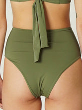 Carregar imagem no visualizador da galeria, Parte de Baixo Biquíni Búzios Verde Alcaparra UV50+ - panou.br
