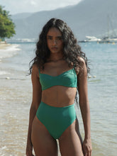 Carregar imagem no visualizador da galeria, Parte de Baixo Biquíni Búzios Verde Bandeira UV 50+ - panou.br