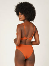 Carregar imagem no visualizador da galeria, Parte de Baixo Biquíni Galápagos Laranja Ocre UV 50+