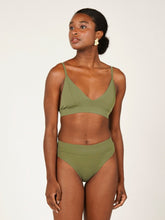 Carregar imagem no visualizador da galeria, Parte de Baixo Biquíni Galápagos Verde Alcaparra UV 50+ - panou.br