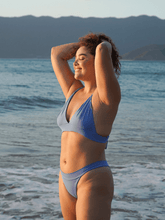 Carregar imagem no visualizador da galeria, Parte de Baixo Biquíni Santorini Azul Cobalto UV 50+ - panou.br