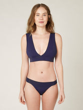 Carregar imagem no visualizador da galeria, Parte de Baixo Biquíni Santorini Azul Marinho UV 50+ - panou.br