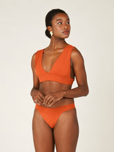 Carregar imagem no visualizador da galeria, Parte de Baixo Biquíni Santorini Laranja Ocre UV 50+