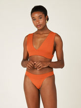 Carregar imagem no visualizador da galeria, Parte de Baixo Biquíni Santorini Laranja Ocre UV 50+