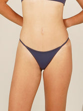 Carregar imagem no visualizador da galeria, Parte de Baixo Biquini Sardenha Azul Marinho UV 50+