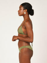 Carregar imagem no visualizador da galeria, Parte de Baixo Biquíni Seychelles Verde Alcaparra UV50+ - panou.br