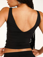 Carregar imagem no visualizador da galeria, Regata Itaparica Preta UV +50 - panou.br