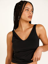 Carregar imagem no visualizador da galeria, Regata Itaparica Preta UV +50 - panou.br