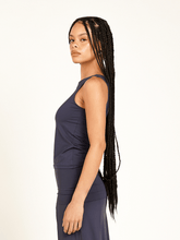 Carregar imagem no visualizador da galeria, Regata Juquey Azul Marinho UV 50+ - panou.br