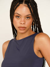 Carregar imagem no visualizador da galeria, Regata Juquey Azul Marinho UV 50+ - panou.br