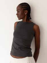 Carregar imagem no visualizador da galeria, Regata Juquey Cinza Chumbo UV 50+ - panou.br