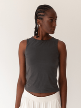 Carregar imagem no visualizador da galeria, Regata Juquey Cinza Chumbo UV 50+ - panou.br