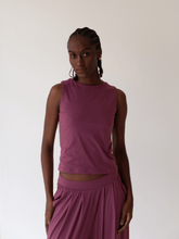 Carregar imagem no visualizador da galeria, Regata Juquey Roxo Marsala UV 50+ - panou.br