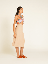 Carregar imagem no visualizador da galeria, Saia Anguilla Caqui - panou.br
