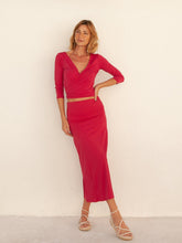 Carregar imagem no visualizador da galeria, Saia Paris Rosa Cereja UV 50+ - panou.br