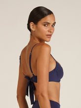 Carregar imagem no visualizador da galeria, Top Biquíni Búzios Azul Marinho UV50+ - panou.br