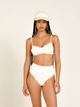 Carregar imagem no visualizador da galeria, Top Biquíni Búzios Off White UV50+ - panou.br